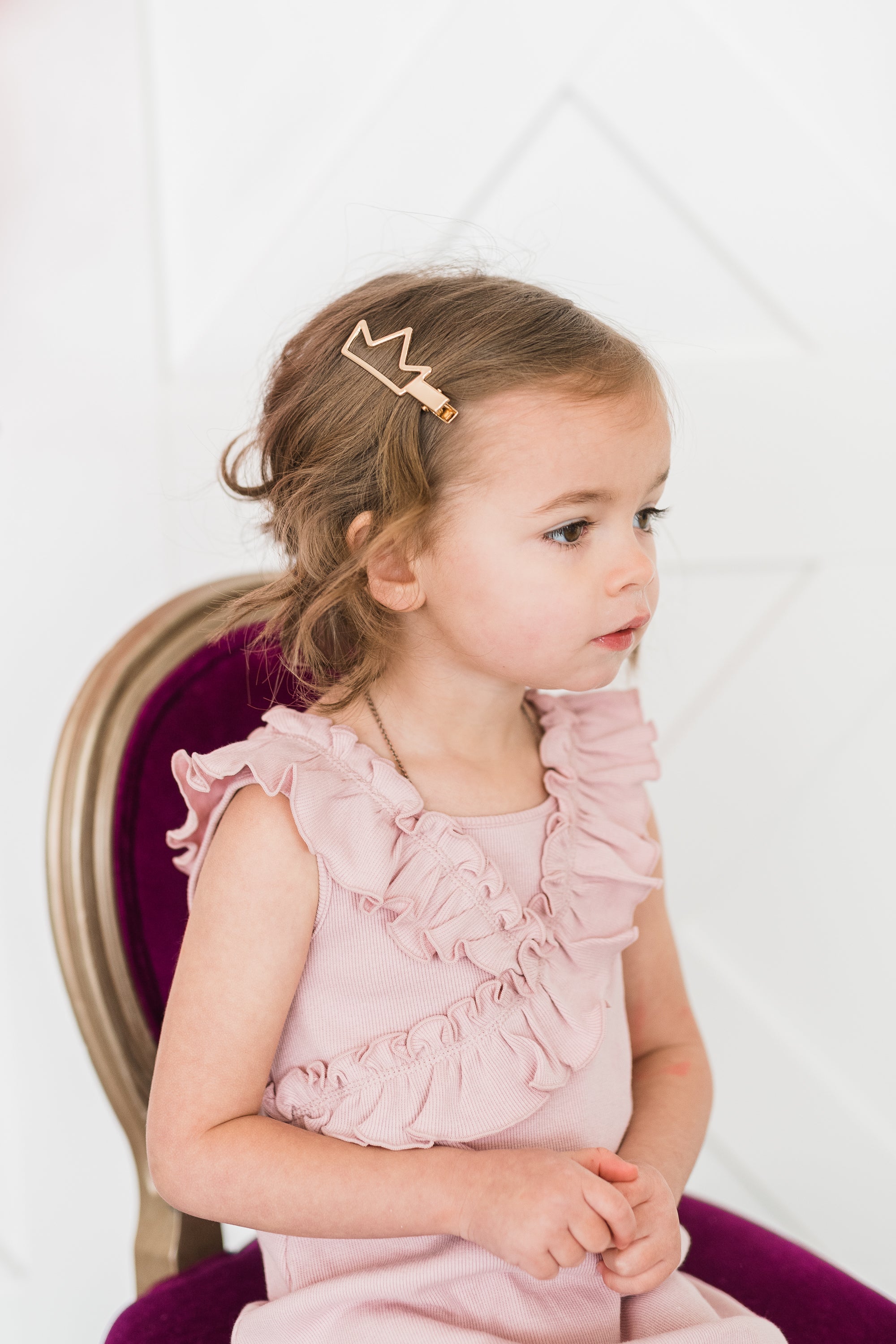 Gold Crown Clip