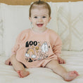 Load image into Gallery viewer, Halloween Sweatshirt Romper
