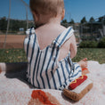 Load image into Gallery viewer, Overalls | Denim Stripe
