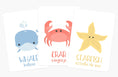 Load image into Gallery viewer, Sea Animals Flashcards
