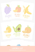 Load image into Gallery viewer, Fruit Flashcards

