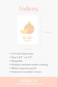 Load image into Gallery viewer, Fruit Flashcards
