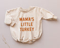 Load image into Gallery viewer, Mama's Little Turkey Sweatshirt Romper - more colors
