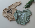 Load image into Gallery viewer, Merry Mini Christmas Sweatshirt Romper
