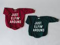 Load image into Gallery viewer, Just Elfin' Around Sweatshirt Romper
