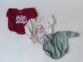 Load image into Gallery viewer, Santa Baby Sweatshirt Romper
