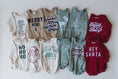 Load image into Gallery viewer, Christmas Tree Truck Sweatshirt Romper
