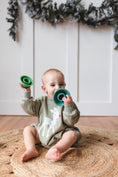 Load image into Gallery viewer, Rudolph Sweatshirt Romper
