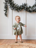 Load image into Gallery viewer, Rudolph Sweatshirt Romper
