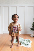 Load image into Gallery viewer, Here Comes Santa Claus Sweatshirt Romper
