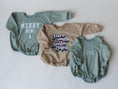 Load image into Gallery viewer, Merry Mini Christmas Sweatshirt Romper
