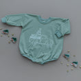 Load image into Gallery viewer, Christmas Tree Truck Sweatshirt Romper
