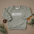 Load image into Gallery viewer, Merry Graphic Organic Cotton 2pc Jogger Set
