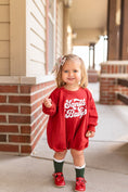 Load image into Gallery viewer, Santa Baby Sweatshirt Romper
