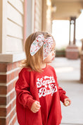 Load image into Gallery viewer, Santa Baby Sweatshirt Romper
