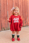 Load image into Gallery viewer, Santa Baby Sweatshirt Romper
