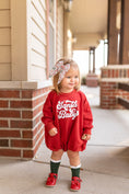 Load image into Gallery viewer, Santa Baby Sweatshirt Romper
