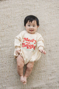Load image into Gallery viewer, Merry and Bright Christmas Sweatshirt Romper
