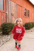 Load image into Gallery viewer, Santa Baby Sweatshirt Romper
