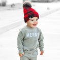 Load image into Gallery viewer, Merry Graphic Organic Cotton 2pc Jogger Set
