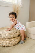 Load image into Gallery viewer, Flag Print Bamboo Romper
