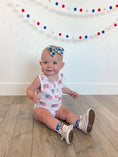 Load image into Gallery viewer, Flag Print Bamboo Romper
