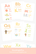 Load image into Gallery viewer, Letter Sounds Phonics Flashcards
