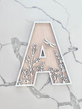 Load image into Gallery viewer, Wildflower Alphabet Lettering - ONE letter
