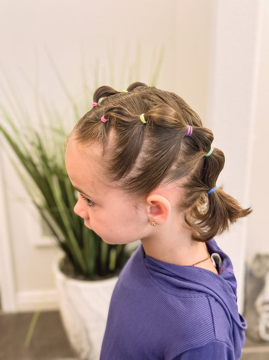 Rainbow Hair Elastics