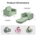 Load image into Gallery viewer, Tiny Land® GentleSnug Kids Sofa Chair
