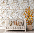 Load image into Gallery viewer, Alphabet Wallpaper - Nursery Wall Decor Wallpapers
