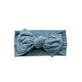 Load image into Gallery viewer, Knotted Baby Gown - Arona Blue Ribbed
