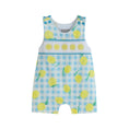Load image into Gallery viewer, Lemon Smocked Shortalls
