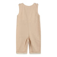 Load image into Gallery viewer, Light Brown Pinstripe Pumpkin Smocked Longall
