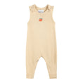 Load image into Gallery viewer, Light Brown Pumpkin Knit Romper

