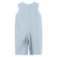 Load image into Gallery viewer, Light Gray 'Boo' Applique Overalls
