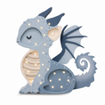 Load image into Gallery viewer, Little Lights Dragon Lamp
