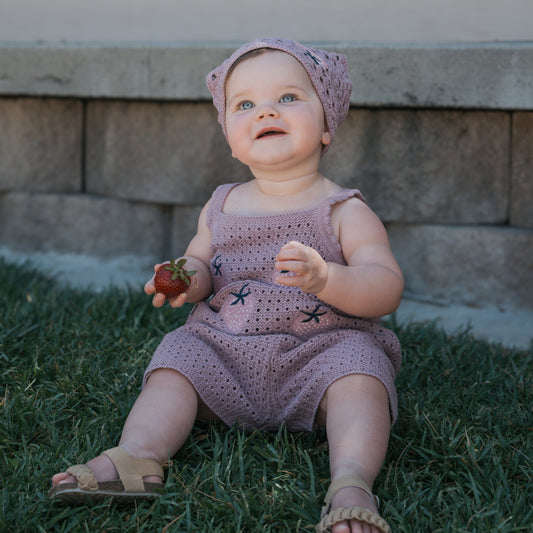 Girl's Knit Short Set | Matilda