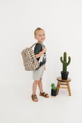Load image into Gallery viewer, Sunset Stripes Mini Backpack
