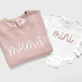 Load image into Gallery viewer, Embroidered Mother Daughter Matching Sweatshirts and Baby Outfits
