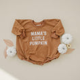 Load image into Gallery viewer, Mama's Little Pumpkin Sweatshirt Romper
