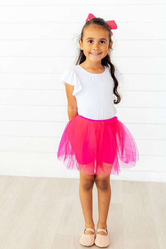 Hot Pink Tutu Shorts