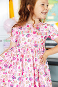 Load image into Gallery viewer, Kindergarten S/S Pocket Twirl Dress
