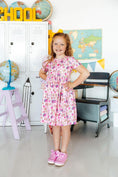 Load image into Gallery viewer, Kindergarten S/S Pocket Twirl Dress
