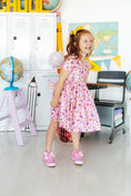 Load image into Gallery viewer, Kindergarten S/S Pocket Twirl Dress
