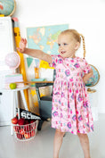 Load image into Gallery viewer, Pre-K S/S Pocket Twirl Dress
