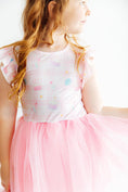 Load image into Gallery viewer, Birthday Magic Flutter Sleeve Tutu Dress
