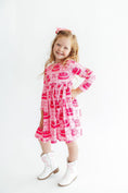Load image into Gallery viewer, Make a Wish L/S Pocket Twirl Dress
