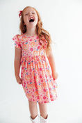Load image into Gallery viewer, Spooktacular Flutter Sleeve Twirl Dress
