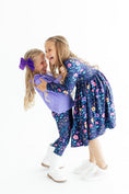 Load image into Gallery viewer, Botanical Beauty L/S Pocket Twirl Dress

